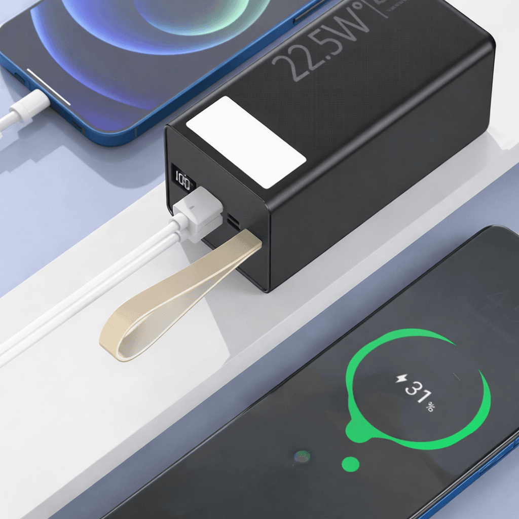 PowerBank UNITECH  22.5W /  Портативний зарядний пристрій 50000 mAh / зовнішній зарядний пристрій