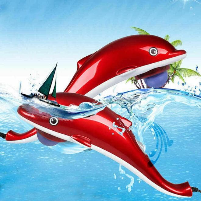 Infrared Handheld Massager "Dolphin" Large 40 cm, Full Body Massager