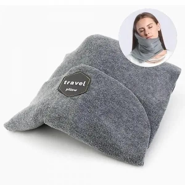 Travel Neck Rest Pillow Scarf