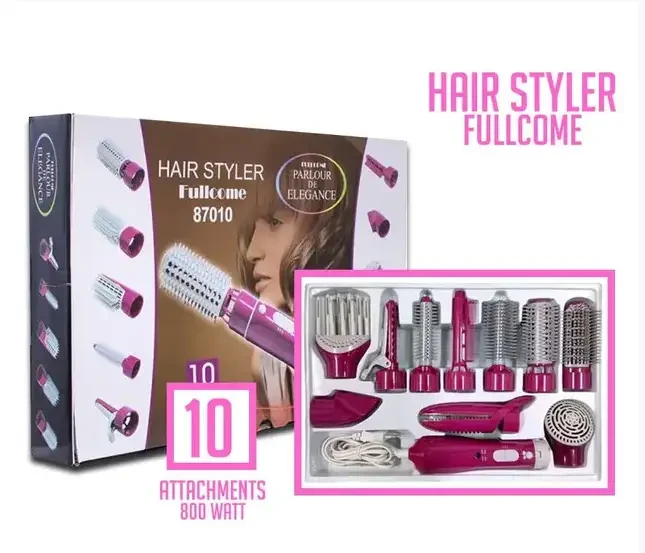 Стайлер 10 в 1 Hair Styler 87010 багатофункціональний фен