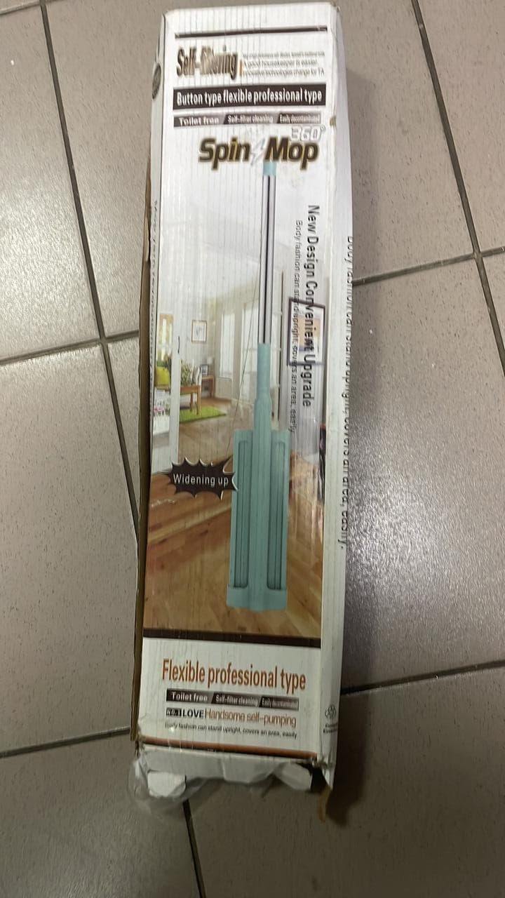 SALE! Spin Mop 360 lazy mop with wringer (Damaged packaging 3215)