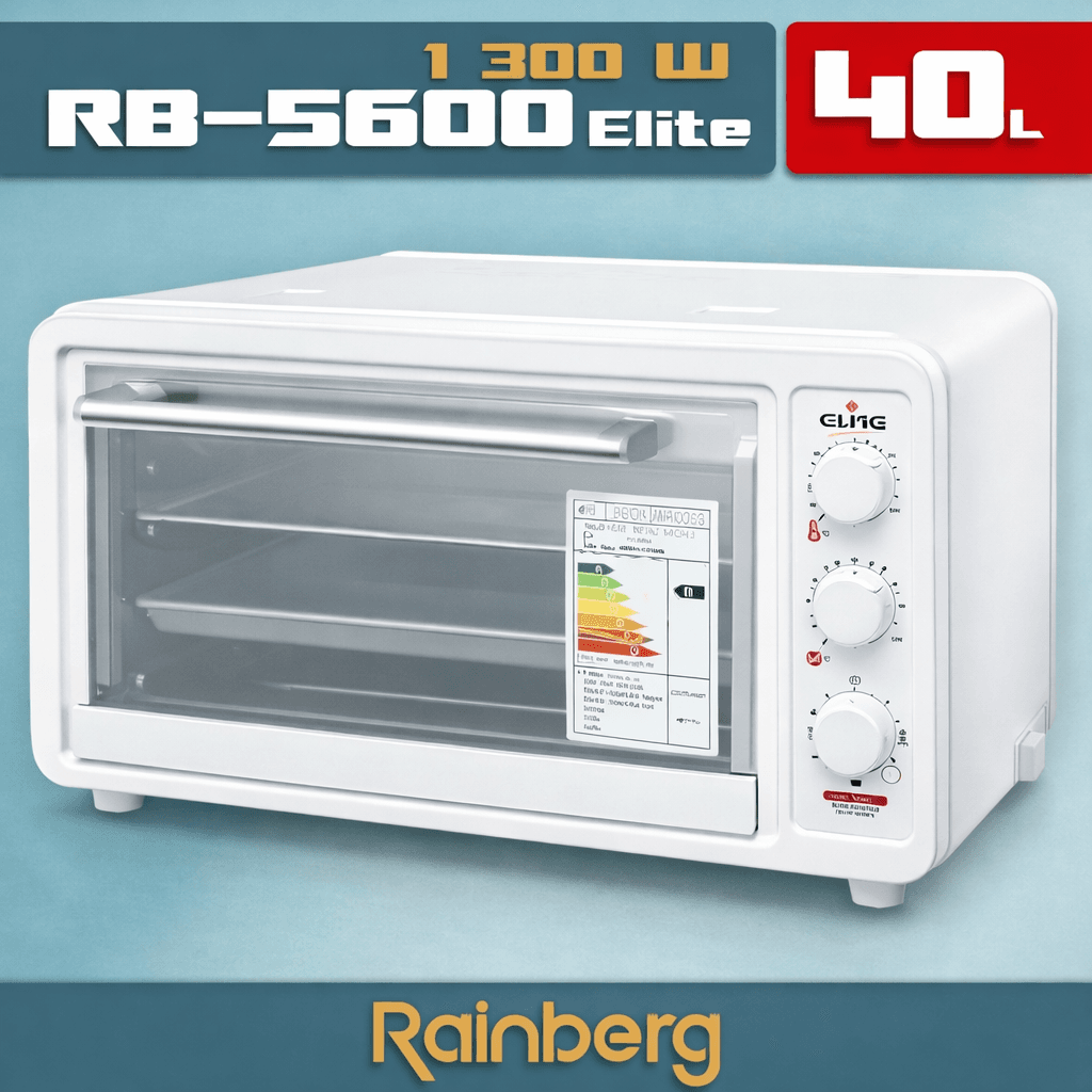 SALE! Elite Rainberg RB-5600 Electric Oven 1300 W, 40-liter capacity (Damaged packaging, dent on body 3447)