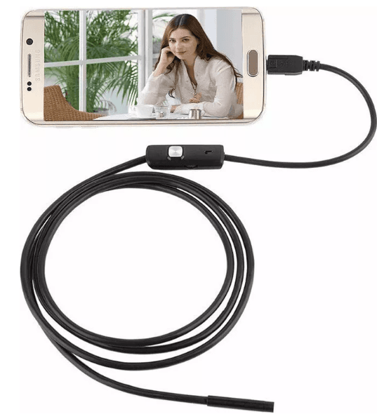 Камера Эндоскоп Android and PC Endoscope, гибкая USB-камера (100P) 5 м