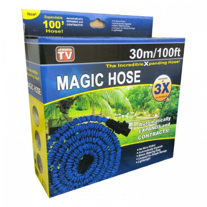 Шланг садовый поливочный X-hose растягивающийся 30 м