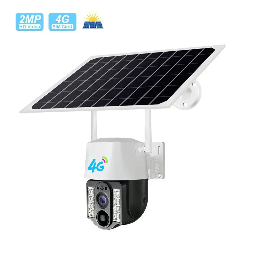 360 Камера v380 pro 4 mp 4 DG SIM karta – SM-360, біло-чорна