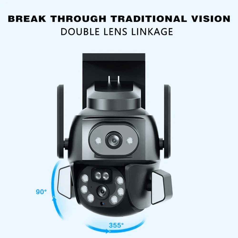 Камера WIFI DOUL CAM Q 821 / Поворотна камера відеоспостереження