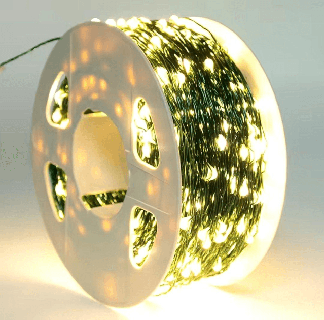 Гирлянда Роса LED на зеленом проводе USB 50*500 AND 5347