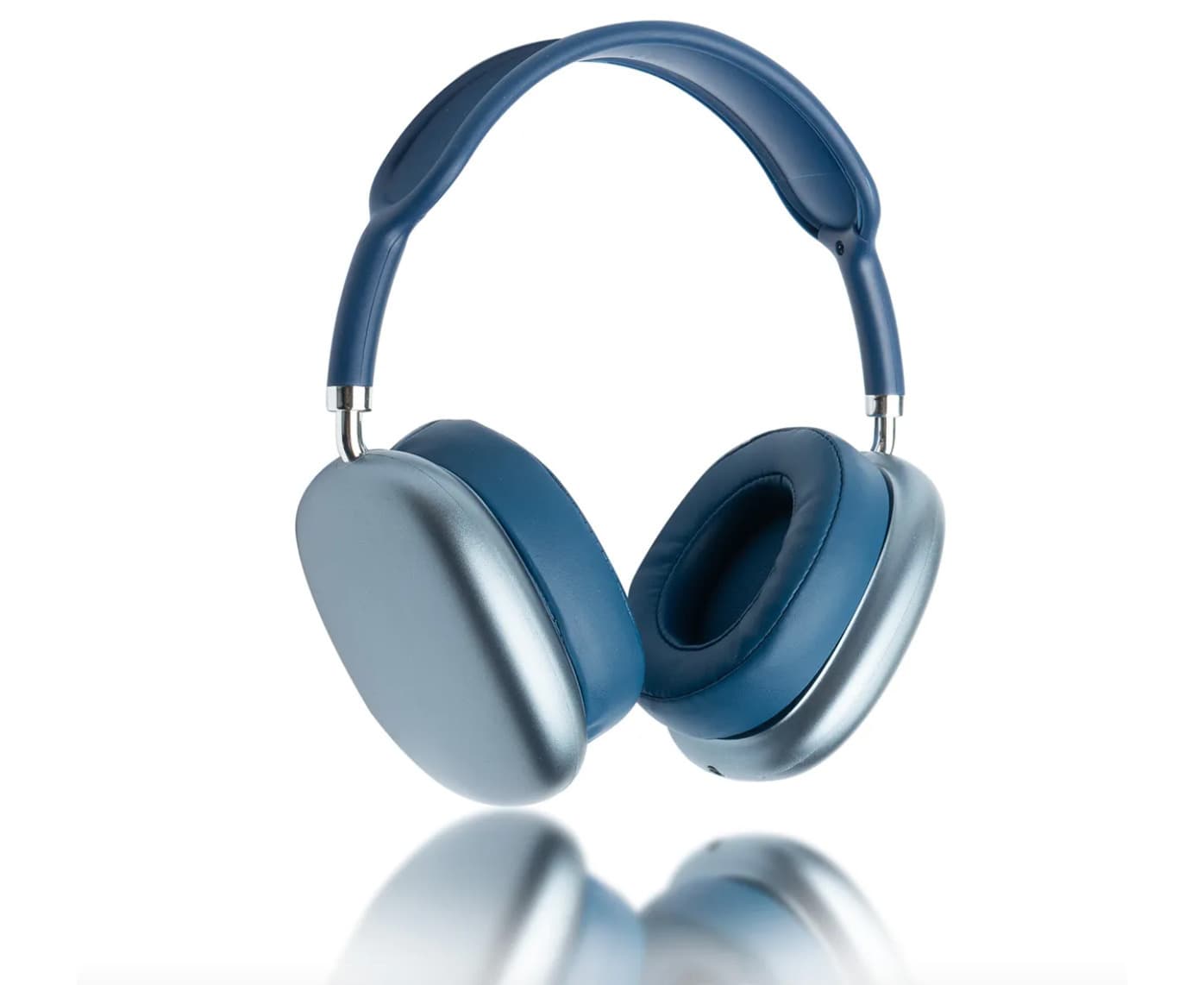 Беспроводные полноразмерные Bluetooth наушники Macaron P9 Max синие
