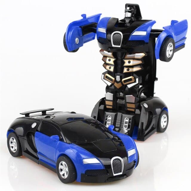 Червоний Машинка трансформер Автобот Lamborghini Robot Car на радіокеруванні 2в1
