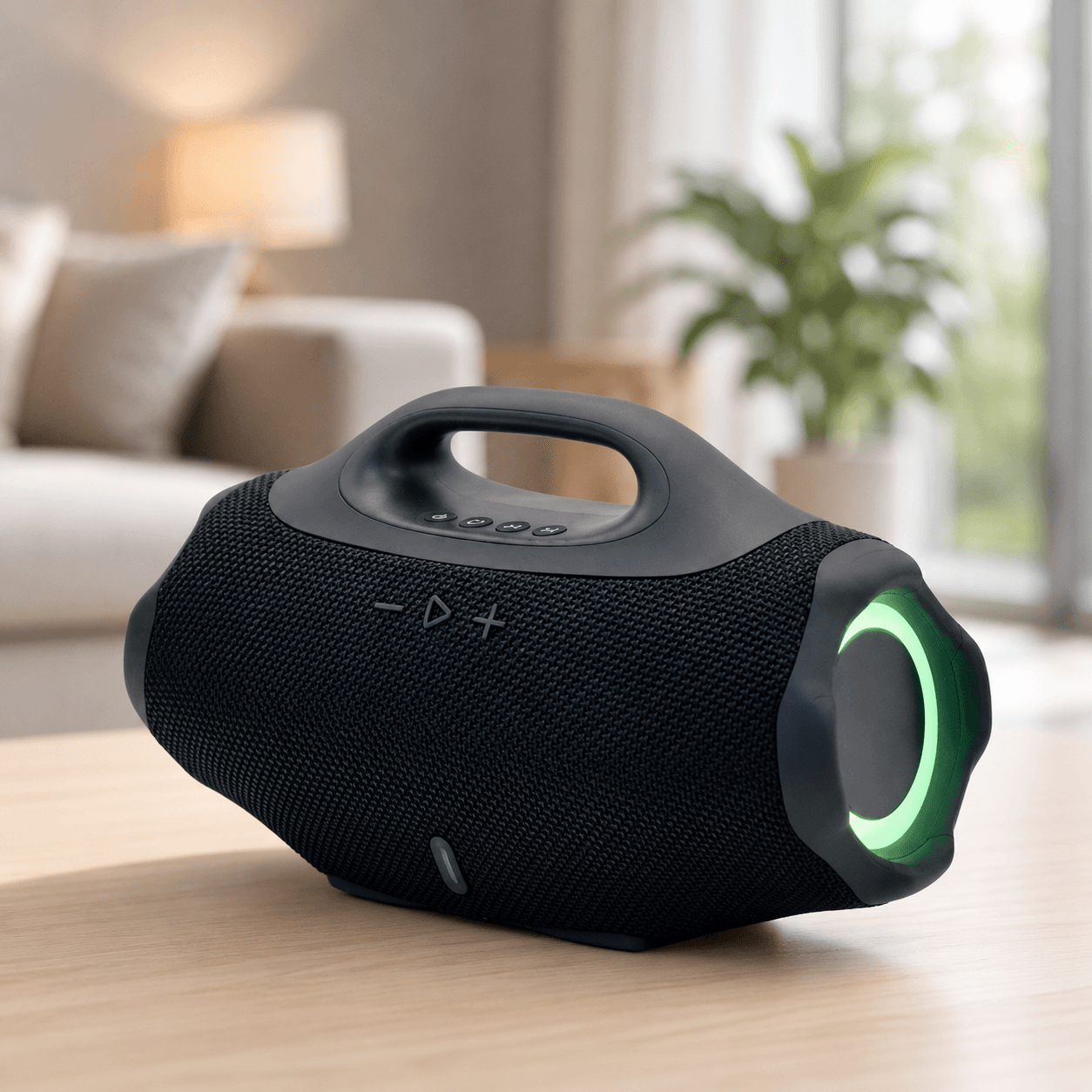 Колонка B62LED Boomsbox 4 Mini / Портативная акустика с Bluetooth