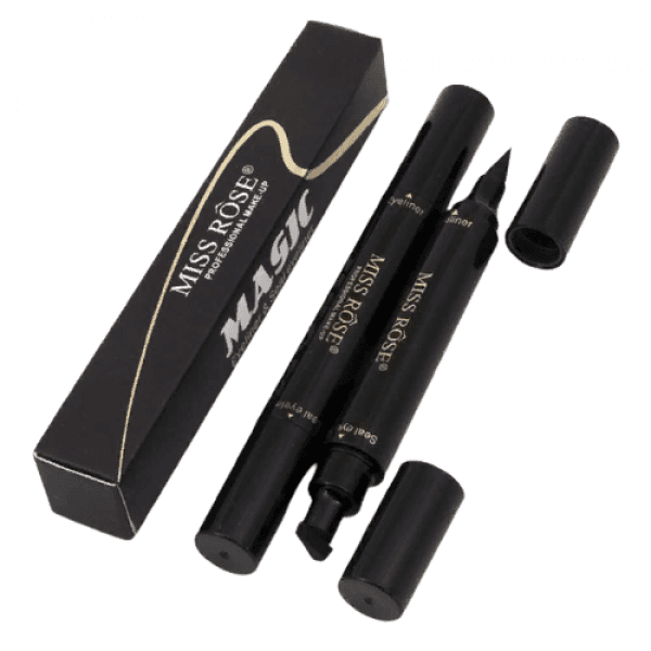 Двусторонняя подводка штамп snail girl eyeliner для идеальной стрелки
