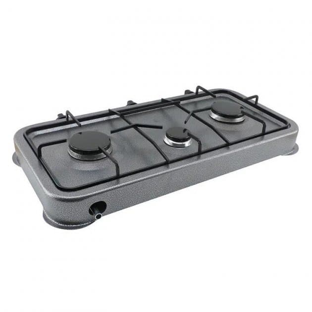 Газовая плита таганок настольная Domotec MS-6603 3 конфорки(7696)