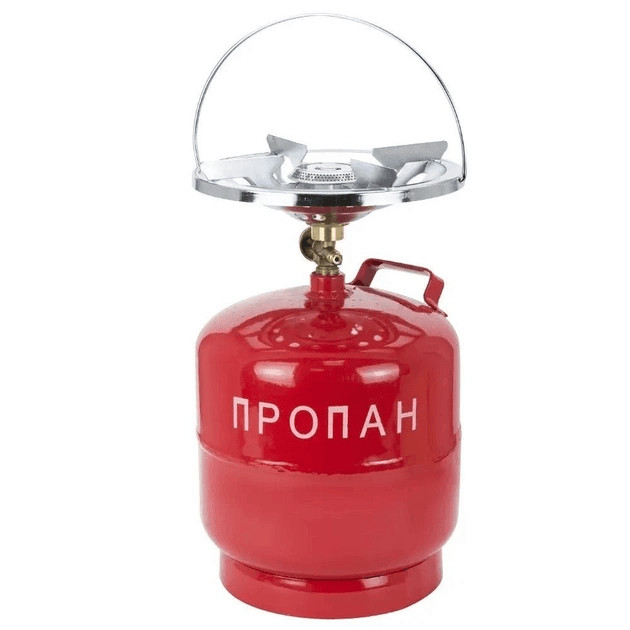 Кемпинговый газовый баллон Турист на 8 л.