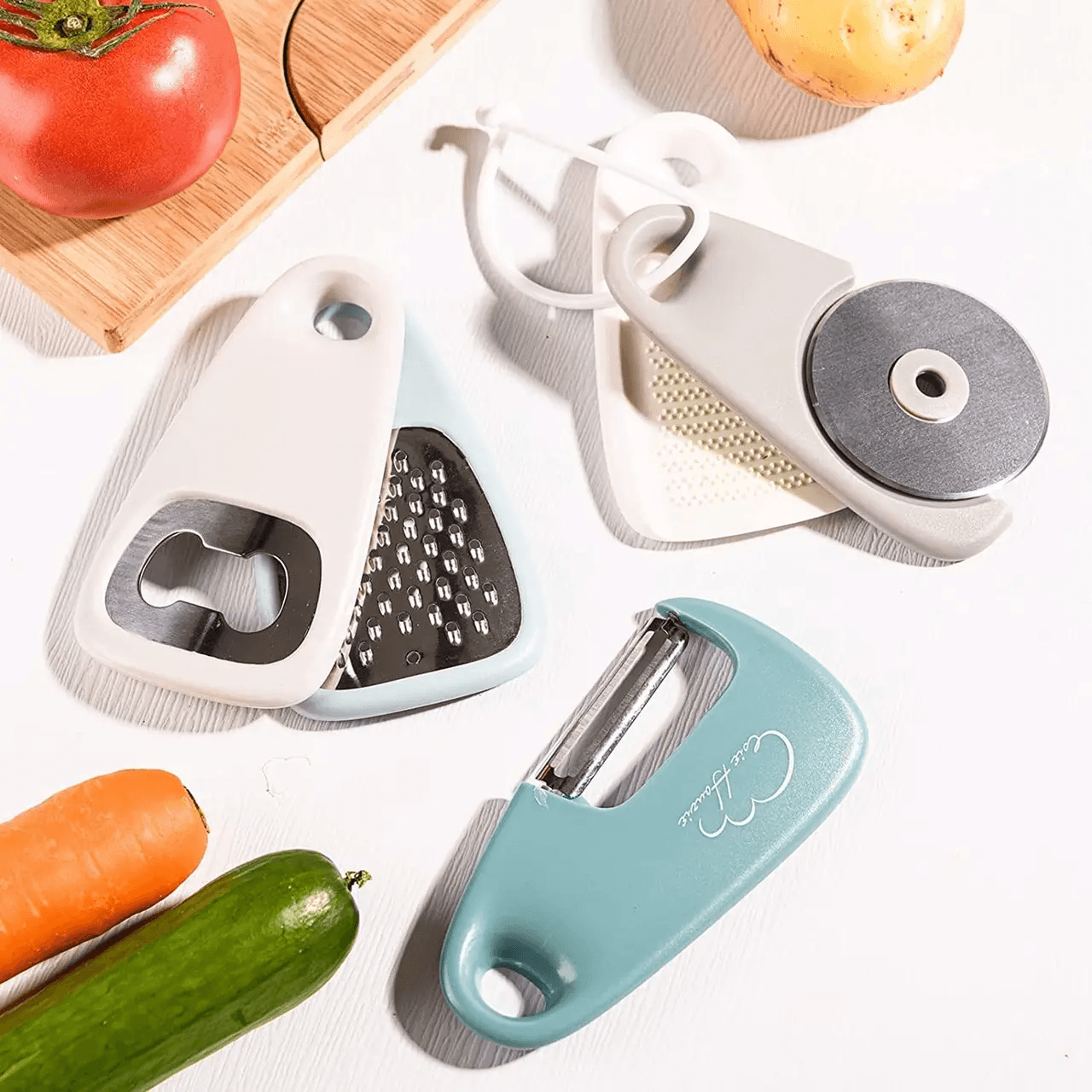 Набор из кухонных принадлежностей 5 предметов KITCHENWARE брелок-органайзер