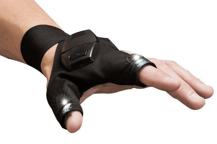 Рукавички із вбудованим ліхтариком Glove Light рукавички із ліхтариком!