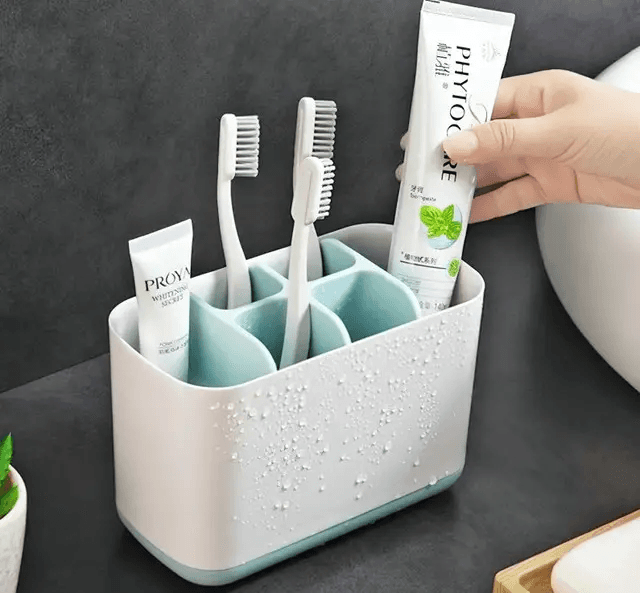 Подставка для зубных щеток Large toothbrush caddy | Органайзер в ванную