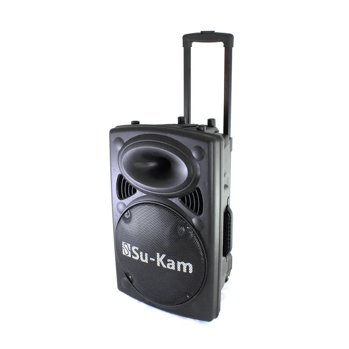 Портативна колонка Su-Kam BT 120D/212D+ 2 мікрофони 12v\220v