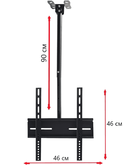 Стельовий кронштейн для телевізора D807 26"-55" кріплення для монітора