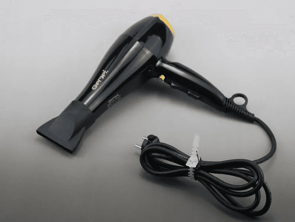 Професійний фен для волосся класичний Gemei GM-1763 Pro 2400W Потужний фен для сушіння та укладання
