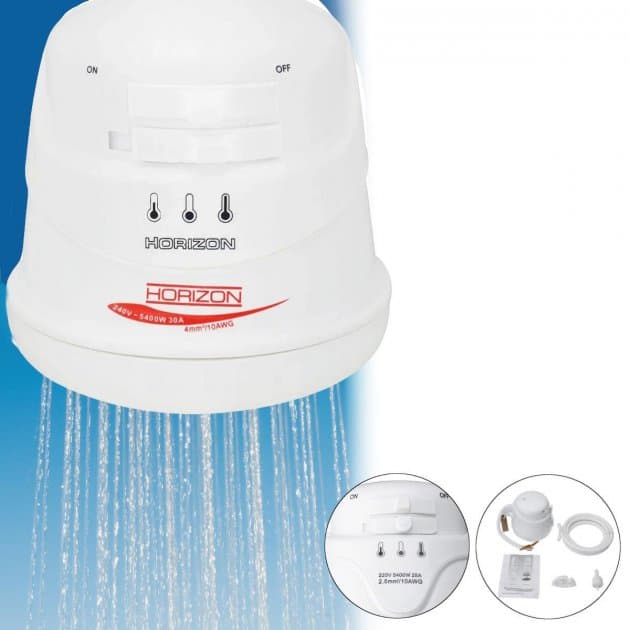 Проточный водонагреватель для душа water heater ST-05 5400W, душевой минибойлер