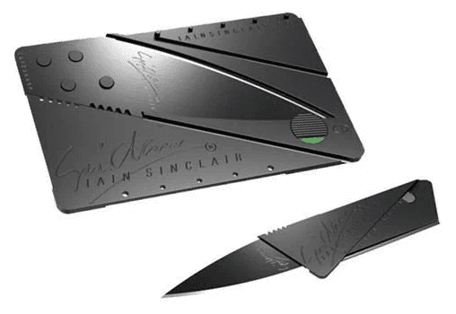 Раскладной Нож Кредитка Визитка Card-Sharp