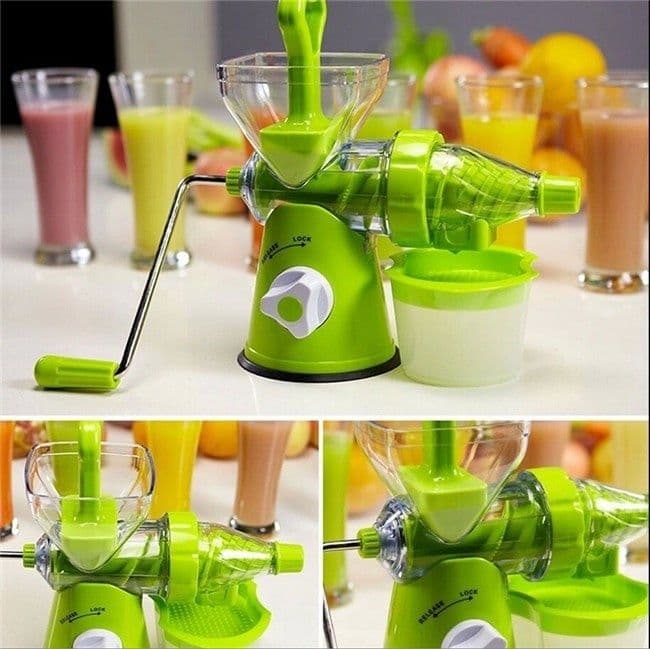 Шнековая ручная соковыжималка Your Favorite Juice Wizard