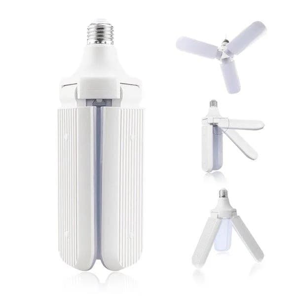 Светодиодная лампа Fan Blade Led 45W E27 тройная в форме вентилятора