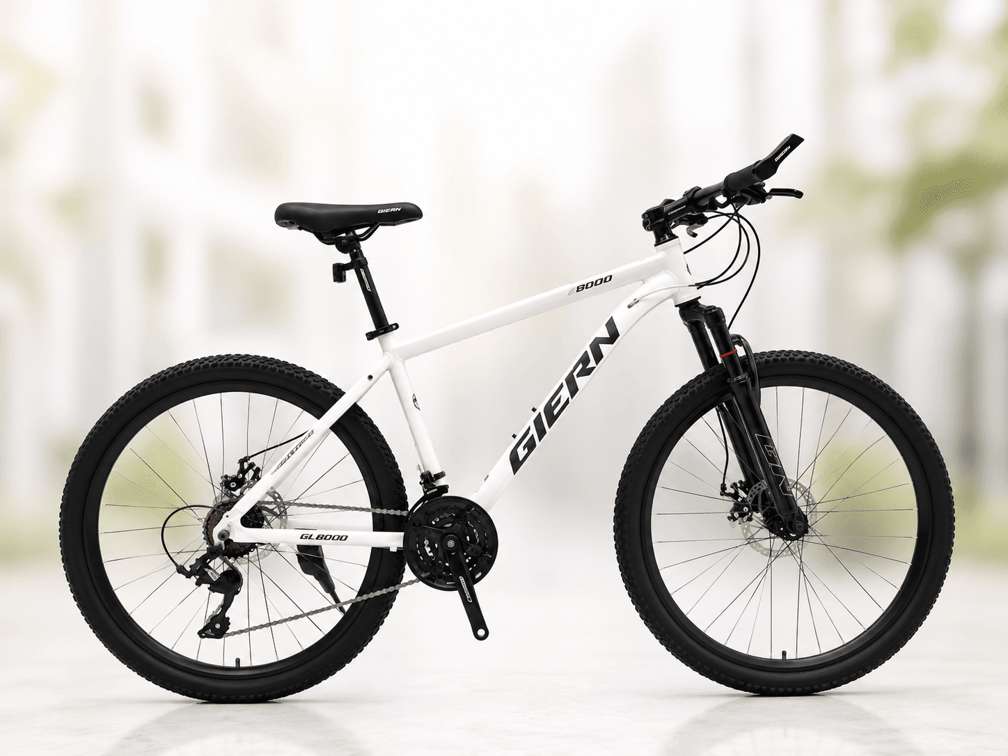 Велосипед GIEREN 8000 R29 Белый / Велосипед спортивный 24 скорости