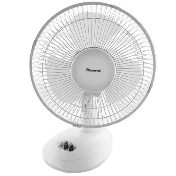 Вентилятор DOMOTEC MS-1624 White / Настольный вентилятор 2 скорости 23 Вт