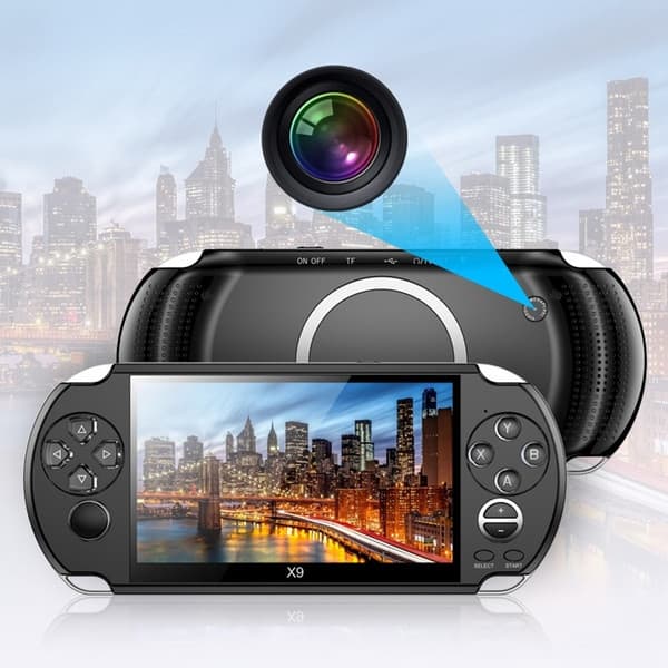 Игровая портативная консоль PSP X9 с экраном 5,1 дюймов и ТВ-выходом