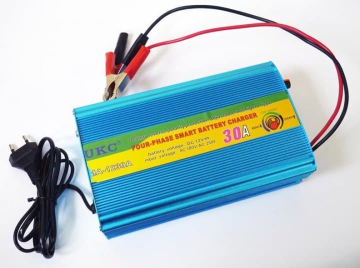 Зарядний пристрій автомобільний для акумулятора Battery Charger UKC MA-1230A 30A