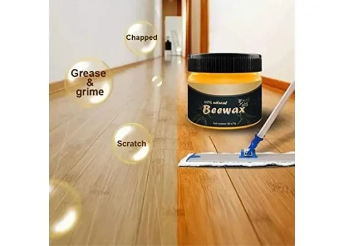 Поліроль для меблів Beewax 80 г / Восковий поліроль для меблів