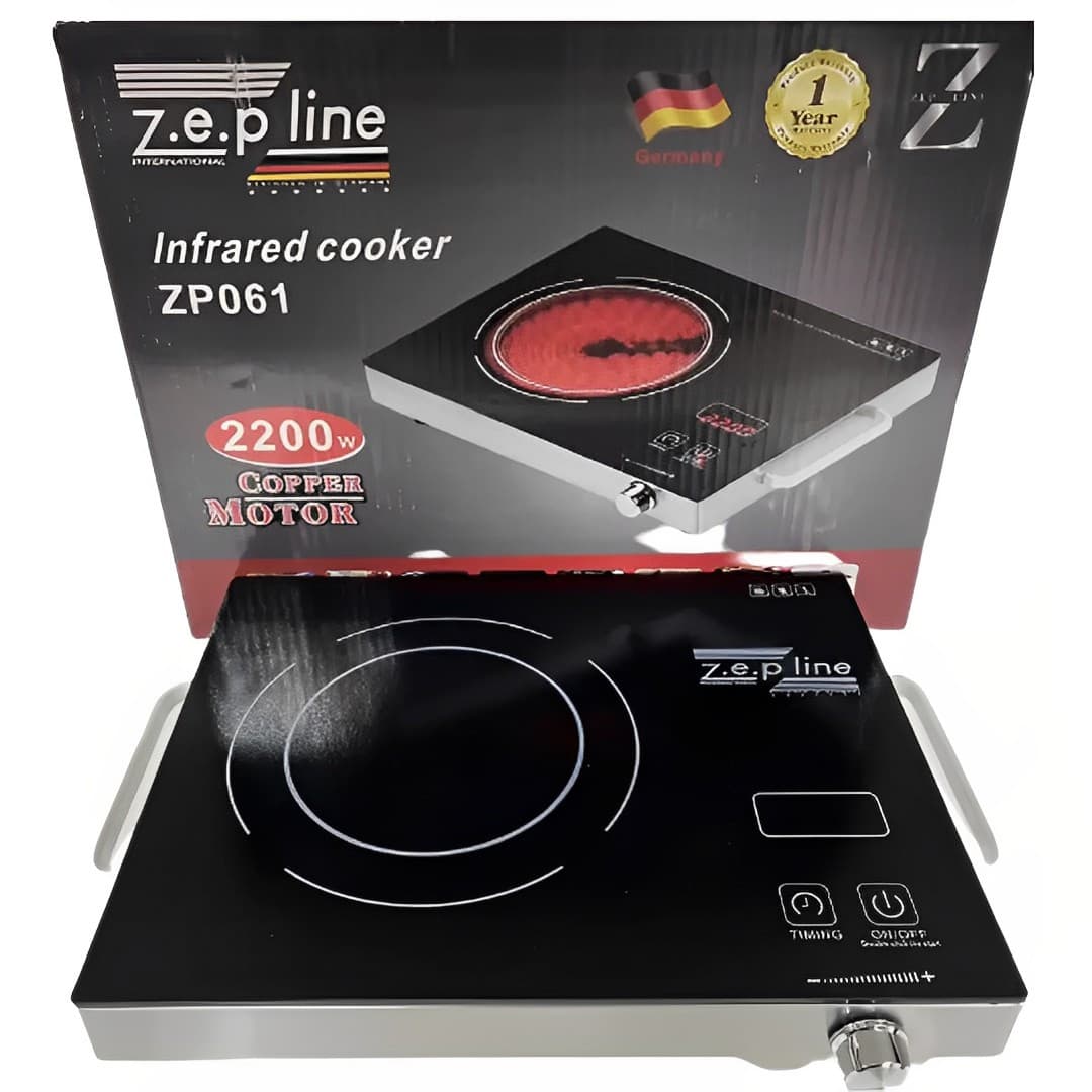 Infrared Single-Burner Tabletop Portable Electric Stove Zepline ZP-061 2200w