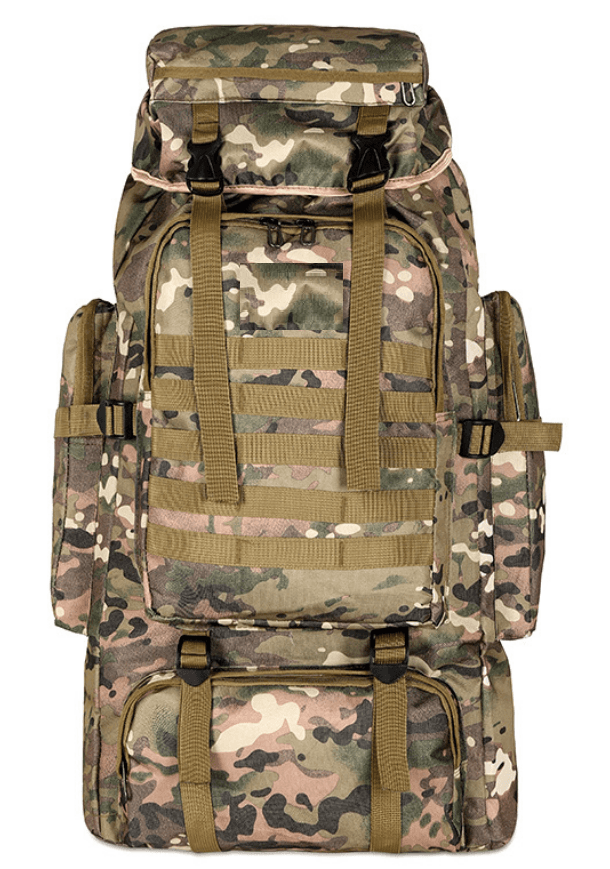 Tactical Army Backpack 80 L, 70x33x15 cm URBAN CAMOUFLAGE