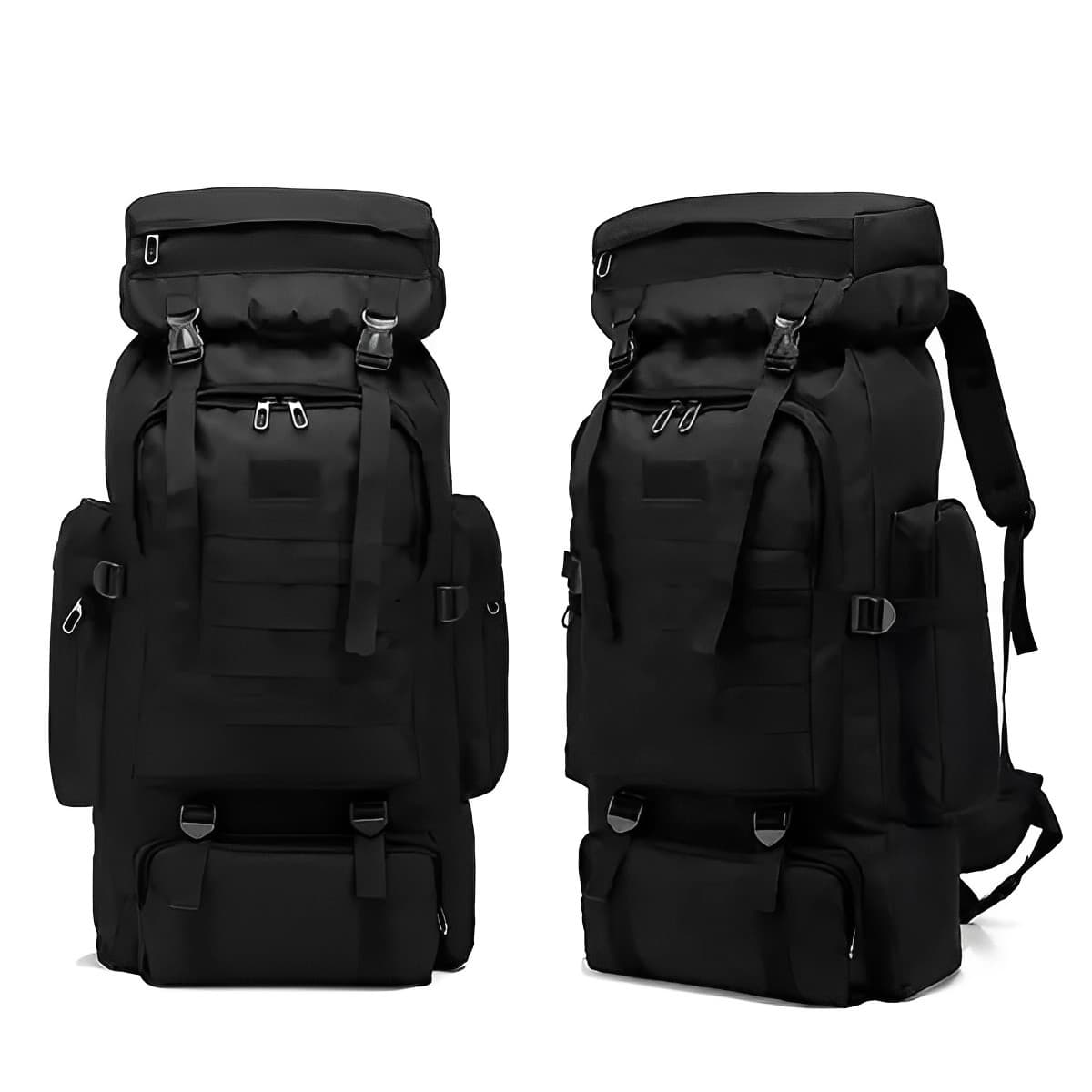 Tactical Army Backpack 80 L, 70x33x15 cm Black