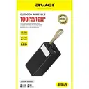 Photo 6 — Power Bank Awei J86A 100000mAh черный • Повербанк Awei J86A 100000mAh 22.5W с быстрой зарядкой PD/QC и LED-дисплеем