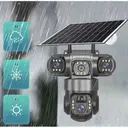 Фото 2 — 4G камера видеонаблюдения V380 на 3 линзы