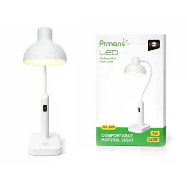 Настільна LED-лампа PM-6612 4 Вт біла