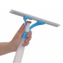 Photo 3 — Щетка для мытья окон Economix Cleaning с пульверизатором • Скребок-водосгон для стекол, витрин и автомобильных окон