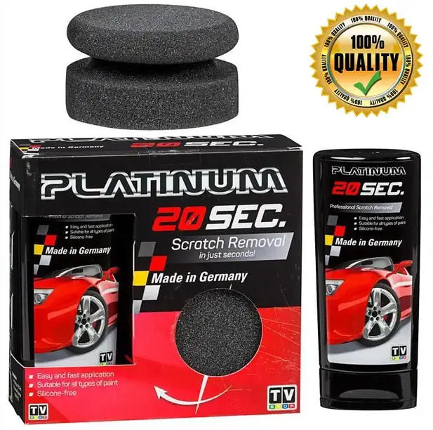 Паста для удаления царапин авто Platinum 20 sec