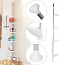 Photo 1 — Угловая полка для ванной комнаты раздвижная Multi Corner Shelf GY-188