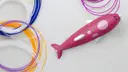 Фото 4 — 3D Ручка с трафаретами Дельфин Набор для детского творчества 3dPen Dolphin 9003