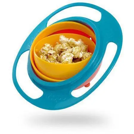 Детская тарелка-непроливайка неваляшка Gyro Bowl