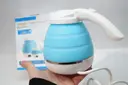 Фото 6 — Портативный складной силиконовый чайник Foldable Kettle электрический чайник электрочайник