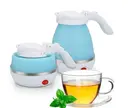 Фото 2 — Портативный складной силиконовый чайник Foldable Kettle электрический чайник электрочайник