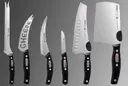 Photo 4 — Набор кухонных ножей Mibacle Blade "Чудо-ножи", 12 предметов