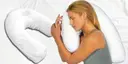Фото 3 — Ергономічна подушка - підкова SIDE Sleeper PRO ортопедична для шиї з простором для вуха ∙ Розумна подушка для сну на боці