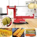 Фото 6 — Машинка для спіральної нарізки картоплі Spiral Potato Slicer ∙ Картоплерізка ∙ Овочерізка ∙ Мультирізка спіраллю