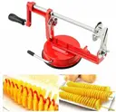 Фото 2 — Машинка для спіральної нарізки картоплі Spiral Potato Slicer ∙ Картоплерізка ∙ Овочерізка ∙ Мультирізка спіраллю