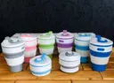 Photo 5 — Универсальная термочашка кружка для кофе, чая, напитков складная силиконовая, 350 мл